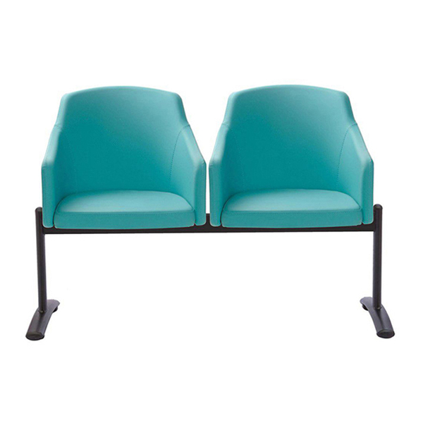 صندلی انتظار رایانه صنعت مدل W930 دو نفره می باشد و به رنگ آبی است.