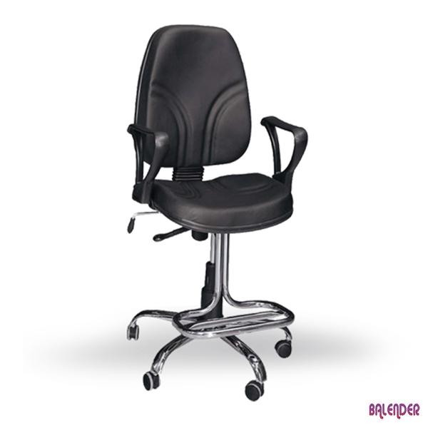 صندلی اداری و صندلی کارمندی نوین سیستم مدل رکابدار RL150