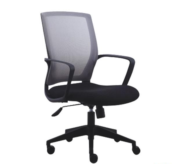 صندلی کارمندی مدل OCT 111 از برند رومیس نیلپر با دو رنگ مشکی و طوسی از جنس پارچه مش، تمامی استاندارد ها و ارگونومی در این صندلی اداری رعایت شده و شما می توانید آن را سفارشی سازی کنید.
