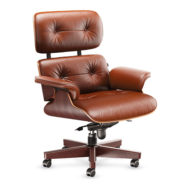 صندلی مدیریتی مدل 1734 برند اروند سری ایمز را می توانید با روکش های چرم مصنوعی، طبیعی و حتی روکش پارچه ای با کفی و پشتی ساخته شده از چوب راش برای خودتان سفارشی سازی نمایید.