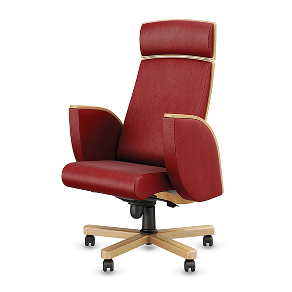 صندلی مدیریتی مدل 2914 از برند اروند را می توانید در روکش های چرم مصنوعی، چرم طبیعی و حتی پارچه ای در انواع رنگ های متنوع همراه با مکانیزم سینکرو برای خودتان سفارشی سازی کنید.