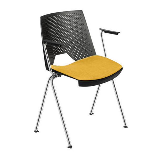 صندلی PRIMA مدل SP365 از برند داتیس را می توانید برای خودتان با روکش های چرم و پارچه ای در انواع رنگ بندی ها سفارشی سازی نمایید.