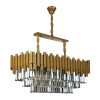 لوستر چشمه نور 12 شعله کریستالی مدل MO4421/80 - Image 2