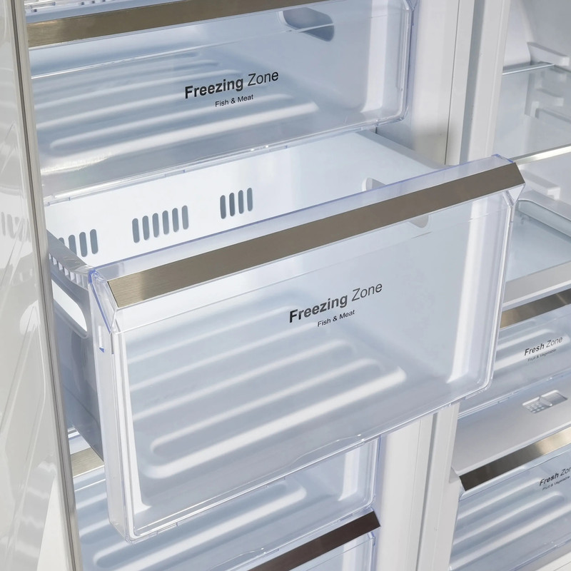 یخچال فریزر دوقلو 20 فوت نیکسان مدل NF6040WDN - Image 6