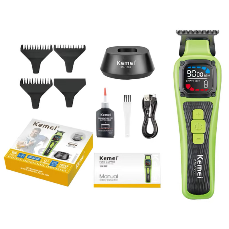 ماشین اصلاح موی سر و صورت شارژی کیمی مدل KM-1863 - Image 2