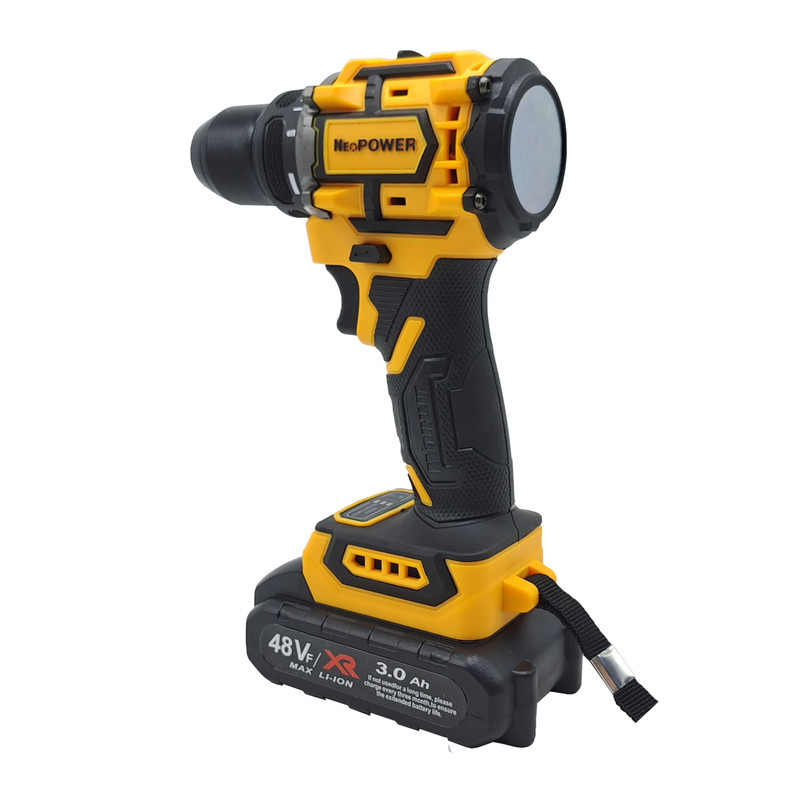 مجموعه 28 عددی دریل پیچ گوشتی براشلس صنعتی نیوپاور مدل 48VF کد 2 - Image 11