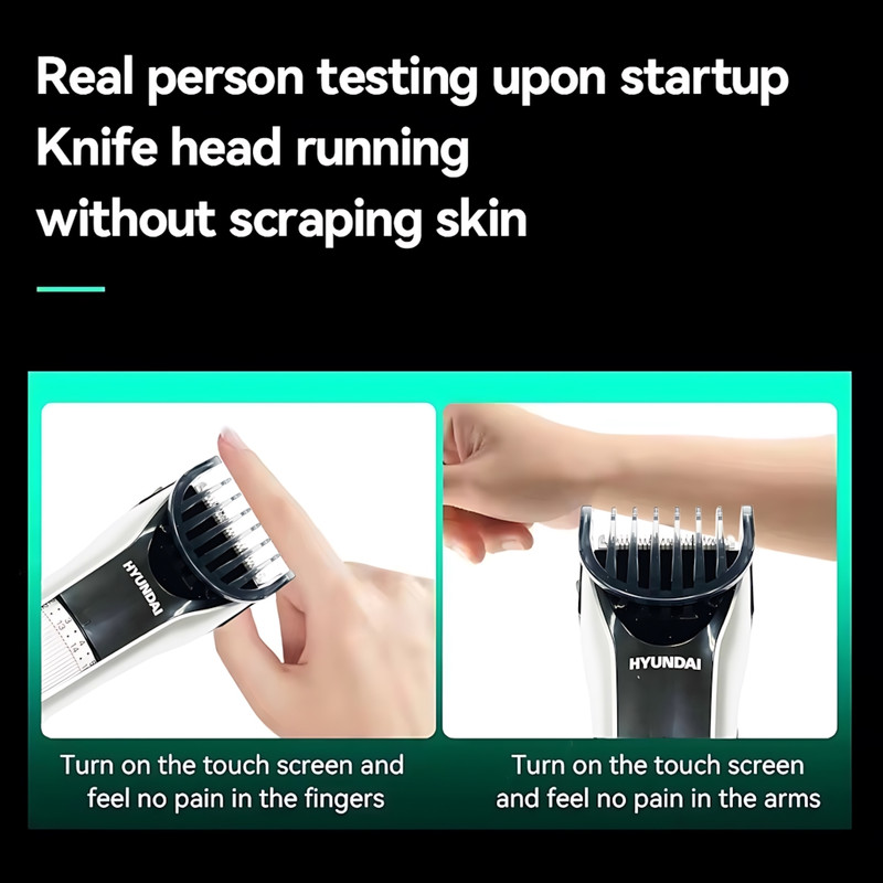 ماشین اصلاح موی سر و صورت شارژی هیوندای مدل PHT-048 - Image 6