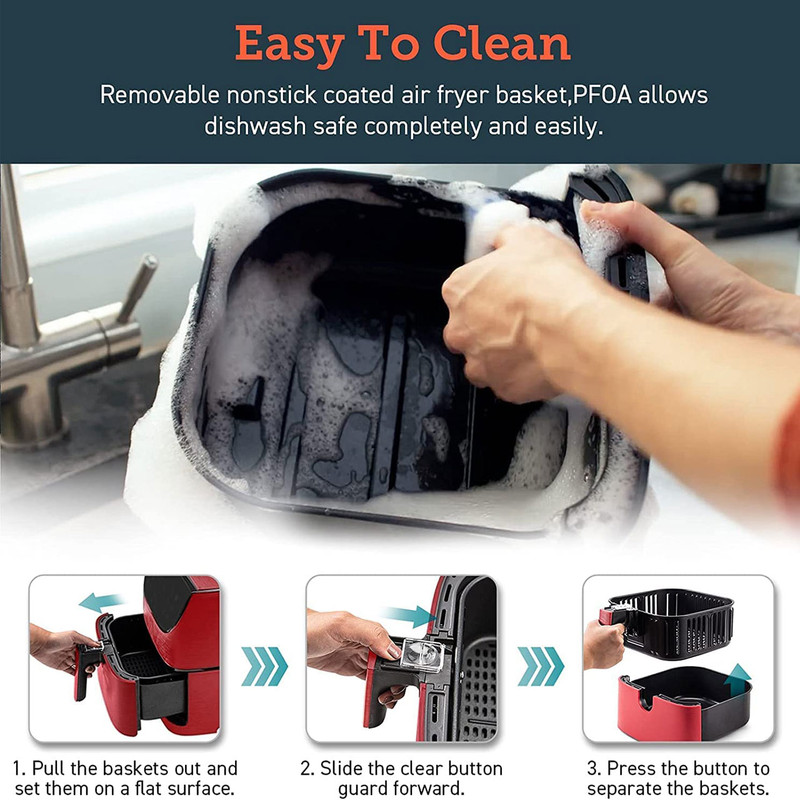 سرخ کن بدون روغن کوزوری مدل CP158-AF - Image 14