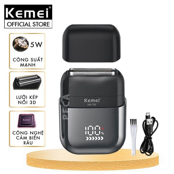 ماشین اصلاح موی صورت شارژی کیمی مدل KM-T82 - Image 4