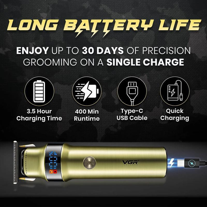 ماشین اصلاح موی سر و صورت وی جی ار مدل V-991 - Image 4