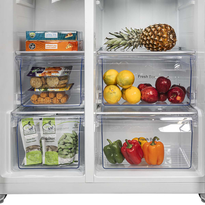 یخچال و فریزر ساید بای ساید 30 فوت ایکس ویژن مدل TS666-AWD/ASD - Image 14