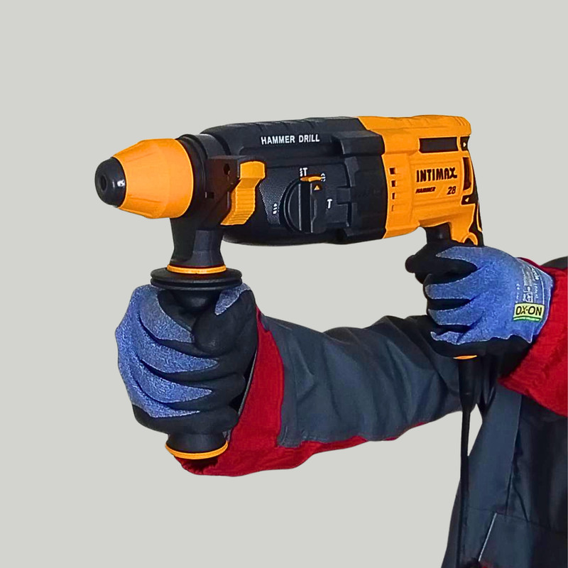 دریل بتن کن سه نظام چهار شیار 26 میلی متری 3250 وات اینتیمکث کد 100308 - Image 5