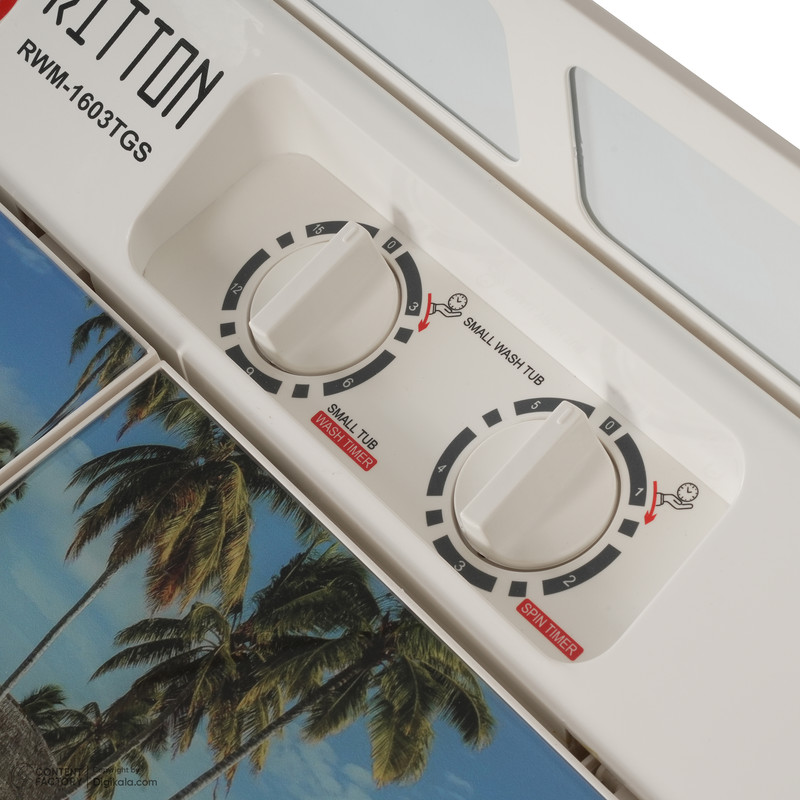ماشین لباسشویی 15 کیلوگرم نیمه اتوماتیک ریتون مدل RWM-1603 TGS - تصویر 15