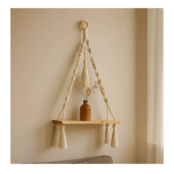 شلف مکرومه دیواری کد 9326