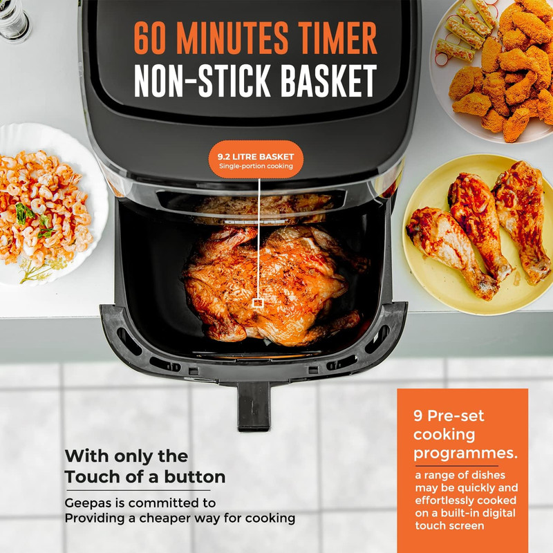 سرخ کن بدون روغن جی پاس مدل GAF37524UK - Image 5