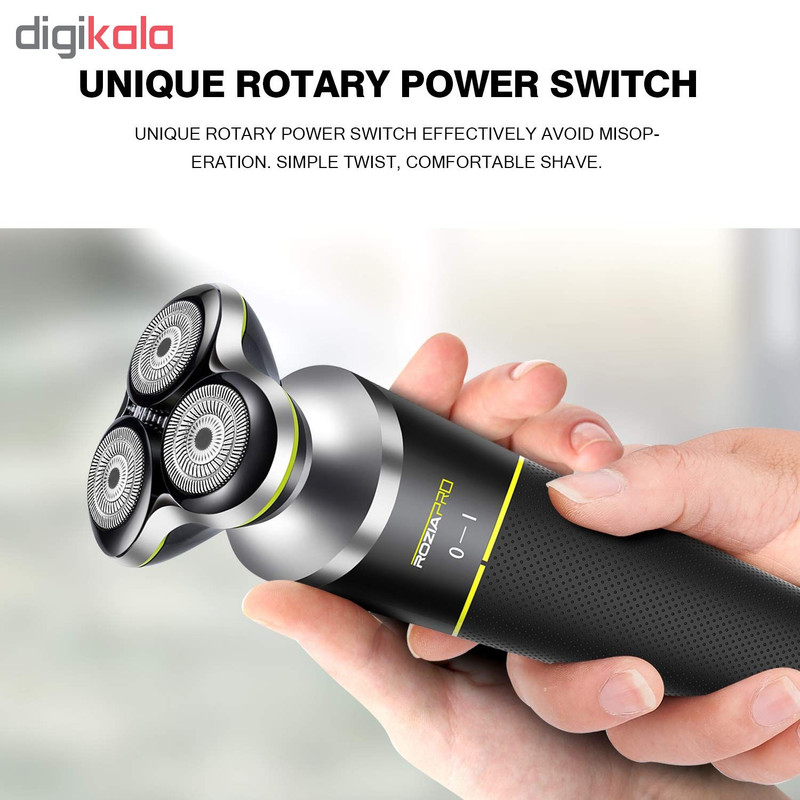 ماشین اصلاح موی صورت و سر روزیاپرو مدل HT9533 - Image 5