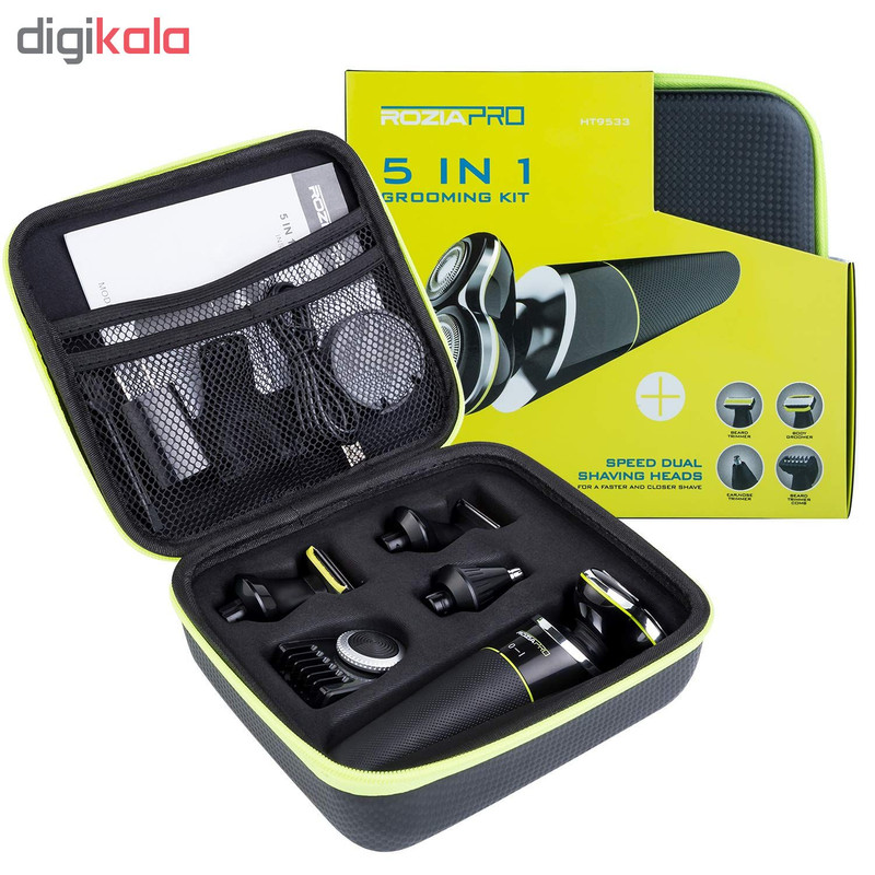 ماشین اصلاح موی صورت و سر روزیاپرو مدل HT9533 - Image 6