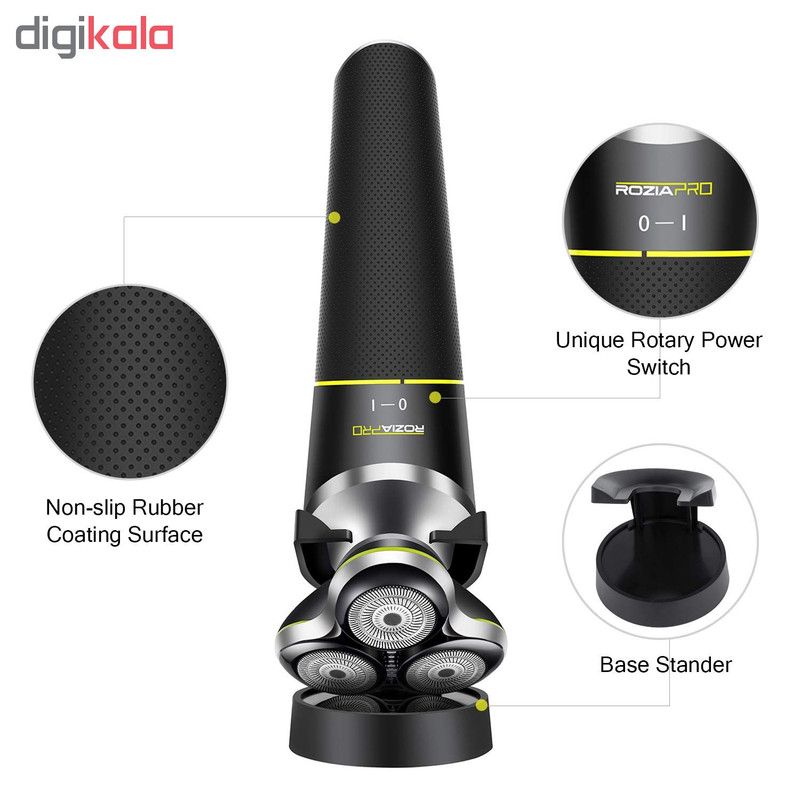 ماشین اصلاح موی صورت و سر روزیاپرو مدل HT9533 - Image 7