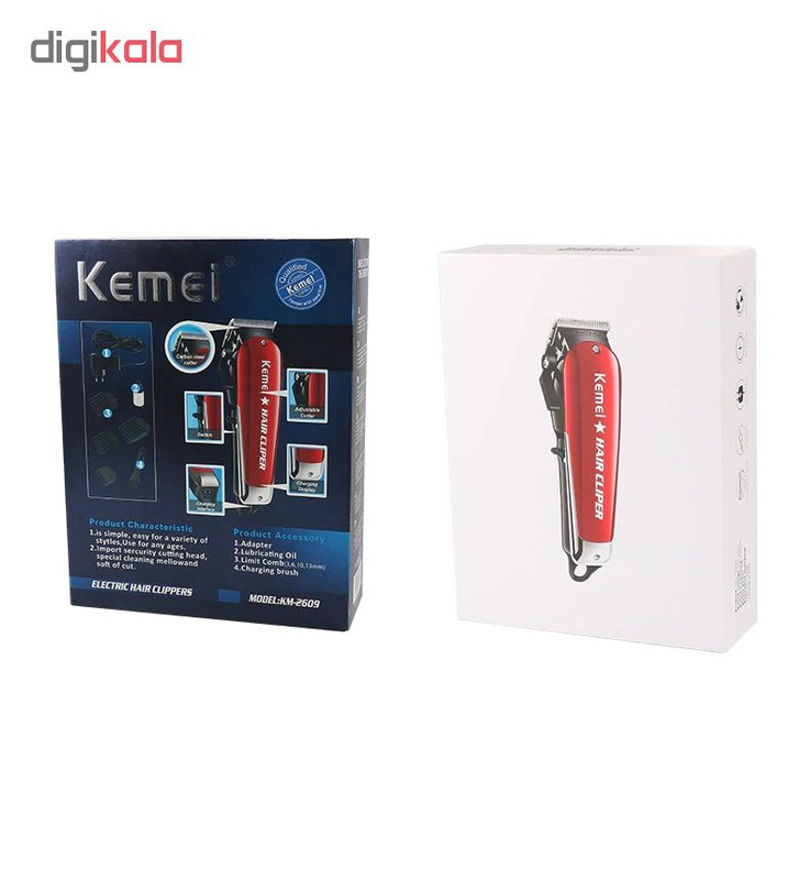 ماشین اصلاح موی سر و صورت کیمی مدل KM-2609 - Image 5