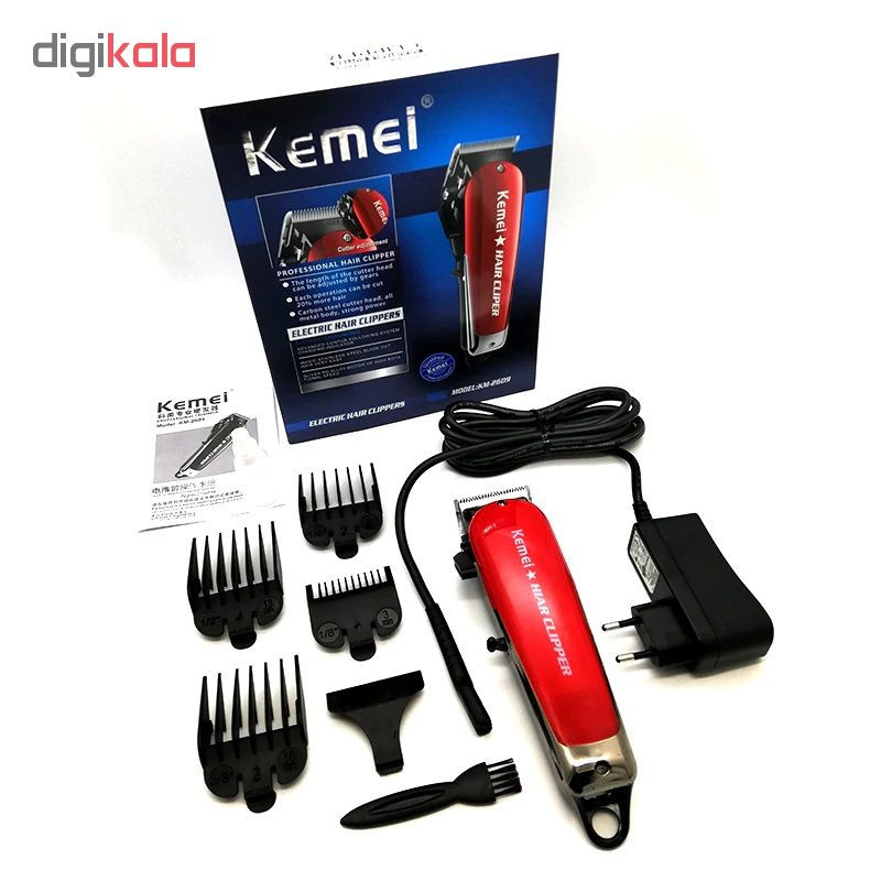 ماشین اصلاح موی سر و صورت کیمی مدل KM-2609 - Image 3