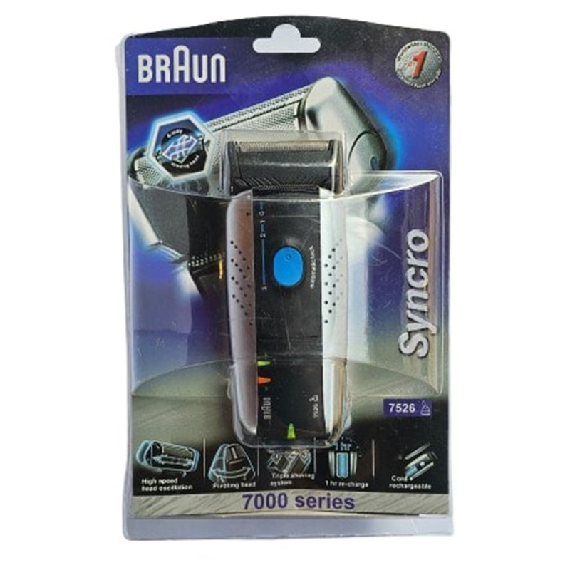 ماشین اصلاح موی صورت برقی و شارژی براون مدل 7526 - Image 2