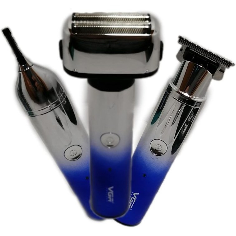 ماشین اصلاح موی سر و صورت وی جی ار مدل V-365 3in1 - Image 2