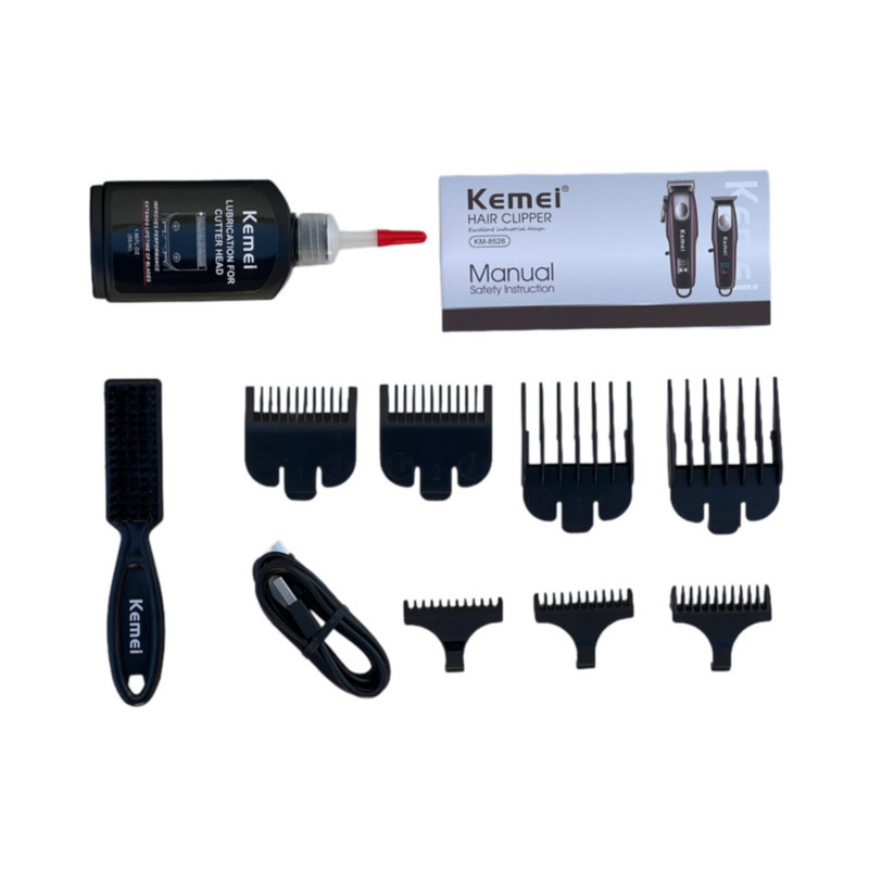 ماشین اصلاح موی سر و صورت کیمی شارژی مدل KM-8526 بسته 2 عددی - Image 2