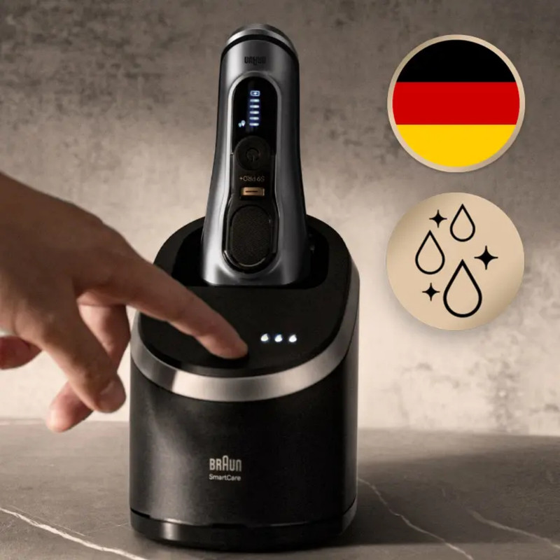 ماشین اصلاح موی صورت براون مدل series 9+ 9565cc - Image 2