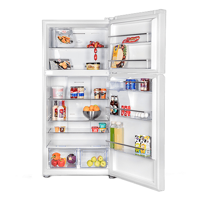 یخچال فریزر 26 فوت ایکس ویژن مدل TT582-AWD/AS ، دارای آبسردکن و یخساز نیمه اتوماتیک، با ارتفاع 185، پهنای 66 و عمق 84 سانتی متر، میزان مصرف انرژی A+، دارای 4 طبقه در یخچال و 2 طبقه در فریزر - Image 6