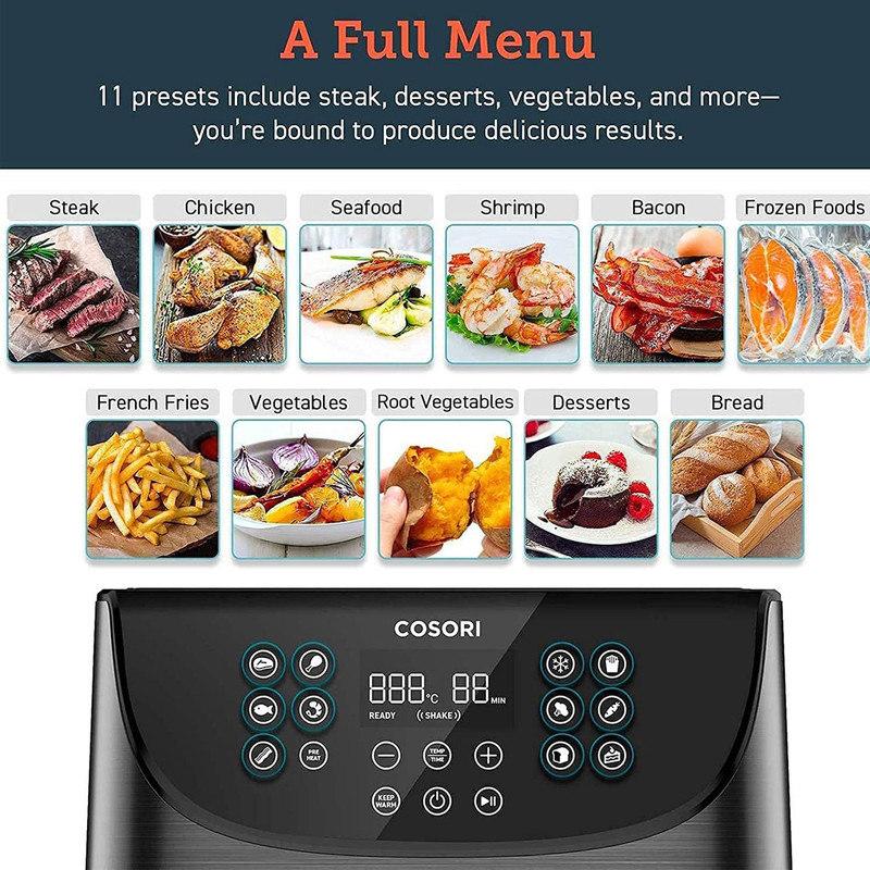 سرخ کن بدون روغن کوزوری مدل CP158-AF - Image 12