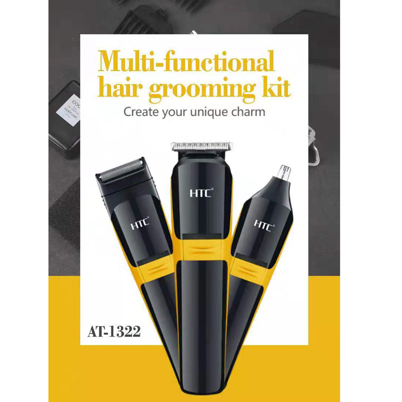 ست ماشین اصلاح موی صورت و بدن اچ تی سی مدل AT-1322 - Image 13