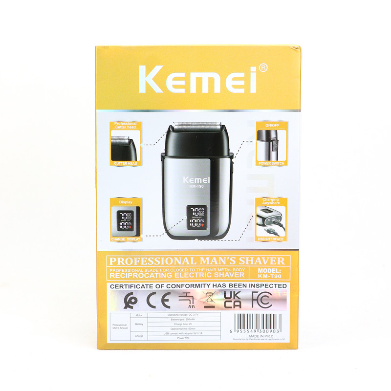 ماشین اصلاح موی صورت شارژی کیمی مدل KM-T90 - Image 5