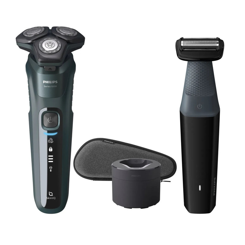 ماشین اصلاح موی صورت فیلیپس مدل S5584.57 به همراه ماشین اصلاح موی بدن فیلیپس مدل BG3010 - Image 2