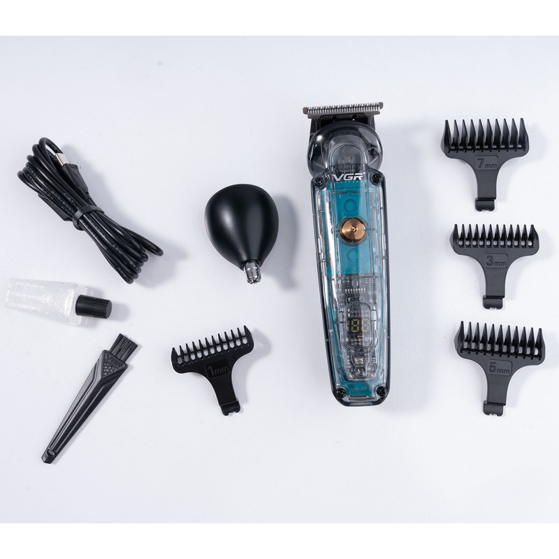 ماشین اصلاح موی سر و صورت وی جی ار مدل V-949 - Image 10