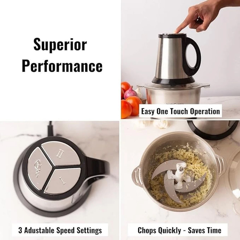 خردکن 3 لیتری مدل KITCHEN-FOOD - Image 5