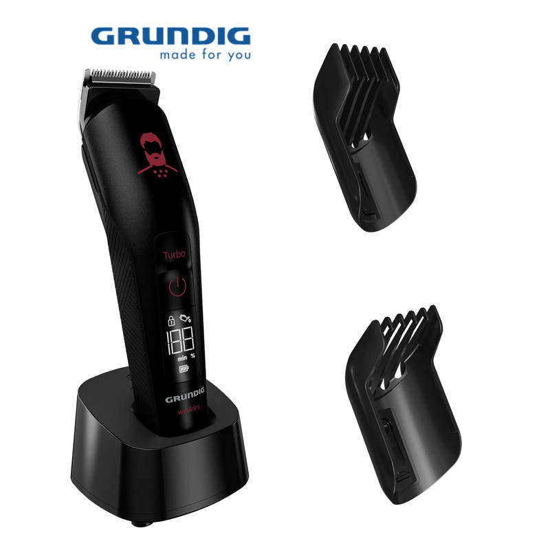 ست ماشین اصلاح موی صورت و بدن شارژی گروندیگ مدل MGK 9030 PRO Version 2025 - Image 4