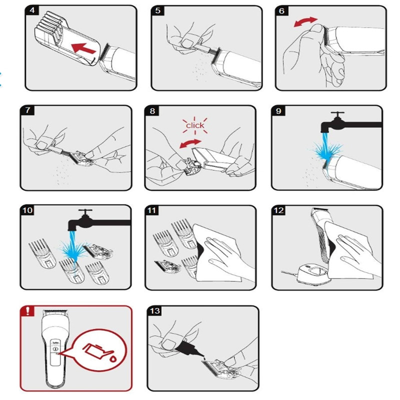 ماشین اصلاح موی سر و صورت شارژی گروندیگ مدل MC 9030 - Image 12