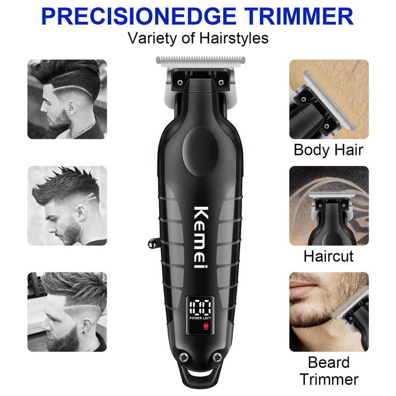 ماشین اصلاح موی سر و صورت کیمی مدل km-2293 - Image 3