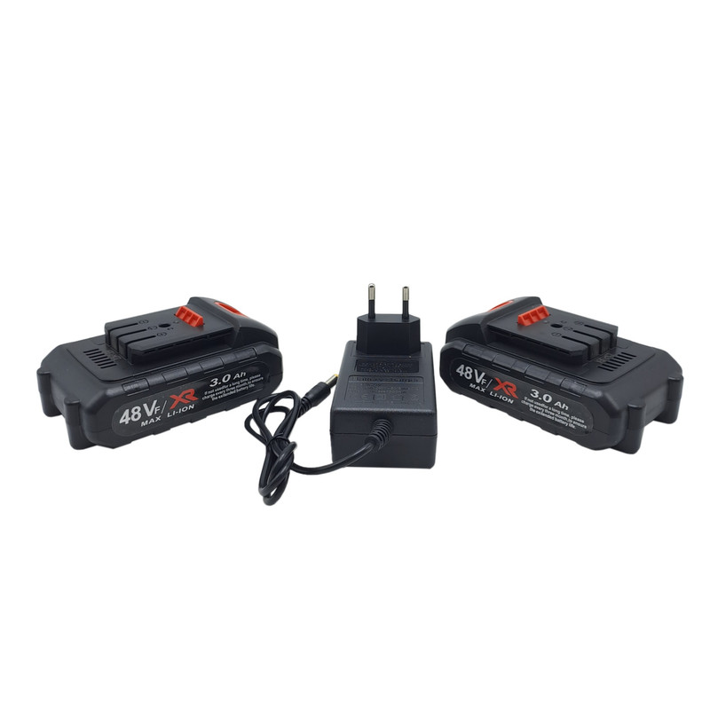 مجموعه 28 عددی دریل پیچ گوشتی براشلس صنعتی نیوپاور مدل 48VF کد 2 - Image 17