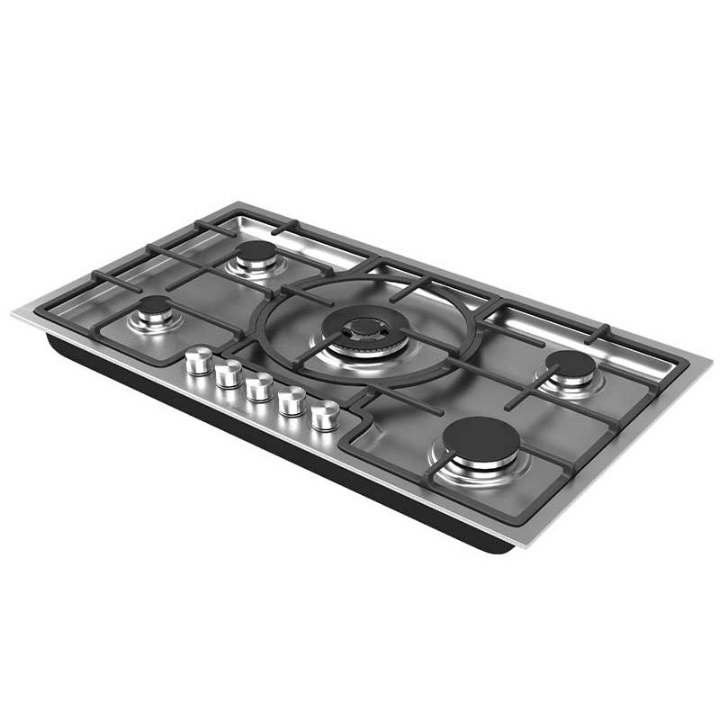 اجاق گاز 5 شعله داتیس مدل اجاق DS-534 STEEL - Image 2