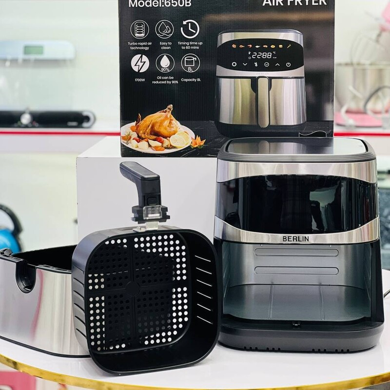 سرخ کن بدون روغن برلین مدل 650B - Image 7