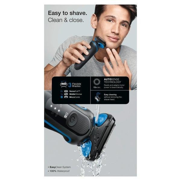 ماشین اصلاح موی صورت شارژی بروان مدل 51B1000s - Image 6