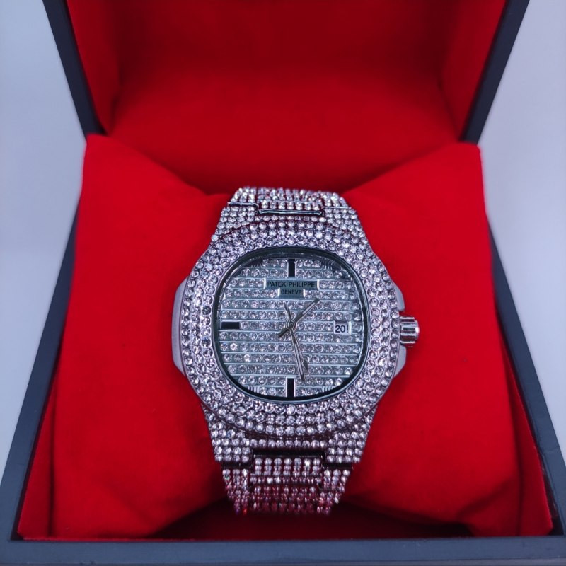 ساعت مچی عقربه ای مدل فول نگین - Image 3