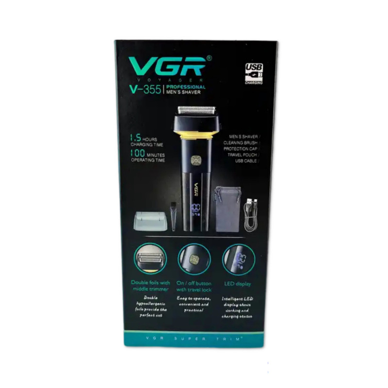 ماشین اصلاح موی صورت وی جی ار مدل V-355 - Image 7