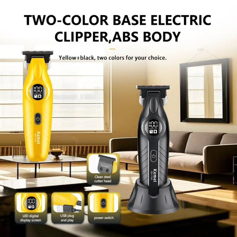 ماشین اصلاح موی صورت شارژی کیمی مدل 1743 - Image 4