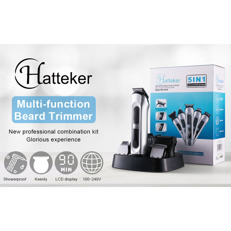 ماشین اصلاح موی سر و صورت هاتکر مدل RFC-5918 - Image 11