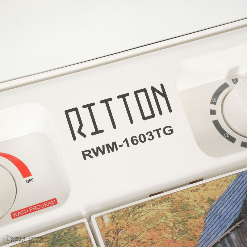 ماشین لباسشویی 15 کیلوگرم نیمه-اتوماتیک ریتون مدل RWM-1603 TG - Image 21