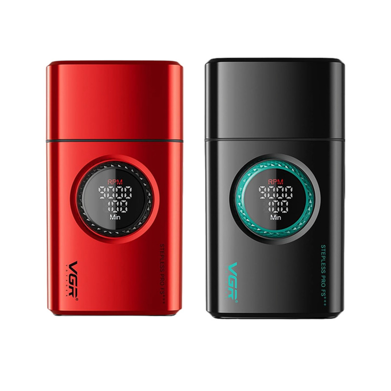 ست ماشین اصلاح موی صورت و بدن شارژی وی جی ار مدل v-378 - Image 2