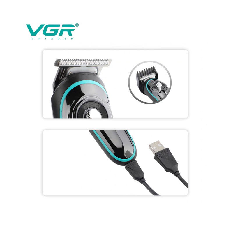 ماشین اصلاح موی سر و صورت وی جی ار مدل v-075 - Image 9