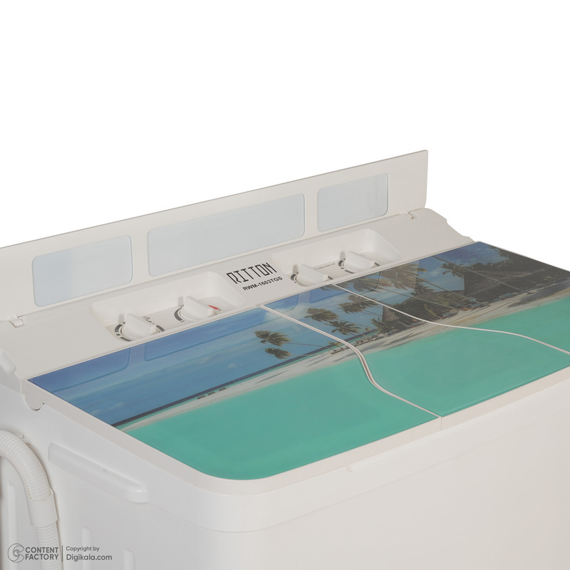 ماشین لباسشویی 15 کیلوگرم نیمه اتوماتیک ریتون مدل RWM-1603 TGS - تصویر 9